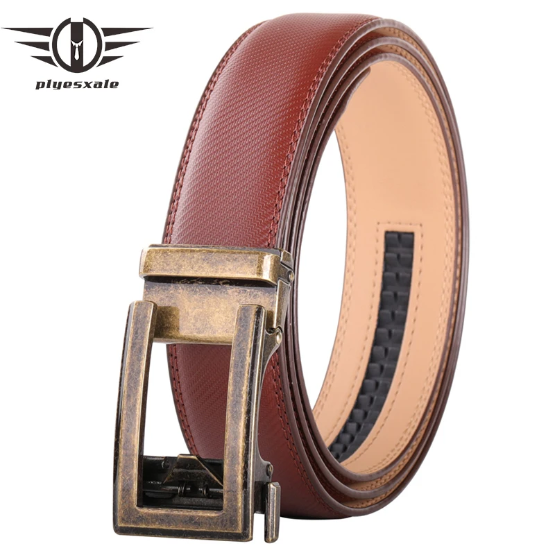 Streetwear Brand Belts - Plyesxale 2026 新しいトレンディな牛革ベルト男性のための高級デザイナーブランド自動ウエストヴィンテージベルトストリートウエストバンド B394