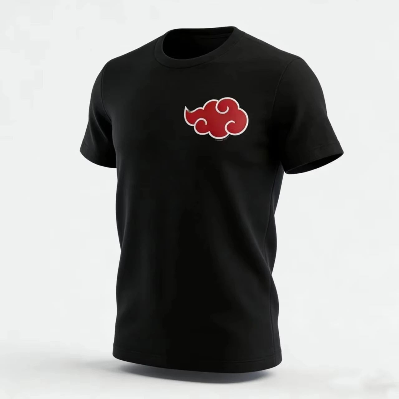 Streetwear Brand Shoes - 日本アニメ暁雲シンボルプリントメンズ Tシャツストリートメンズ半袖 Tシャツブランド男性服 Tシャツ