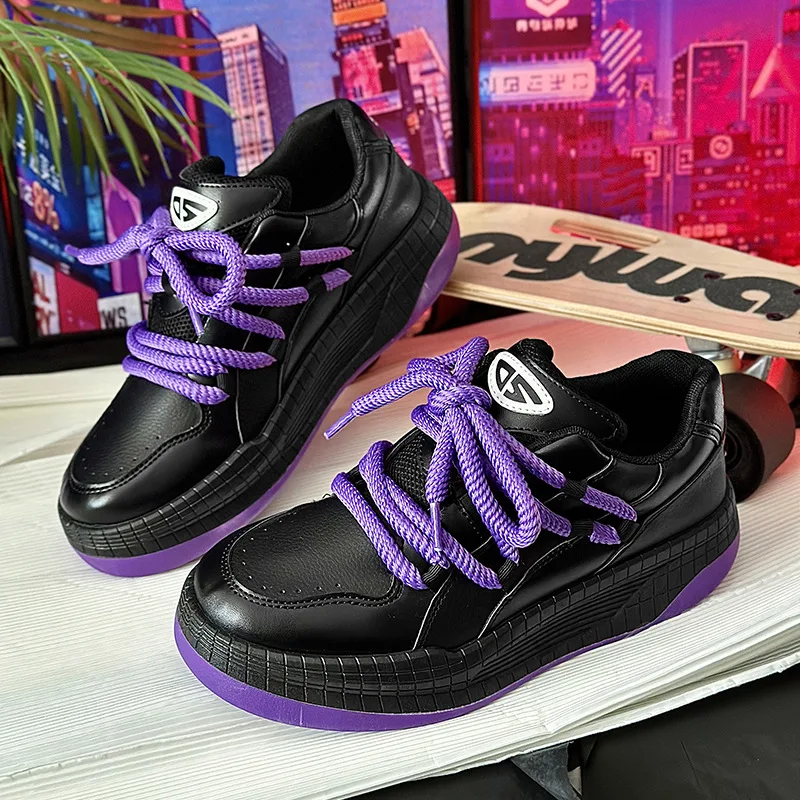 オリジナルブランドメンズスニーカートレンドストリートスケート - Streetwear Brand Shoes のレビューと価格