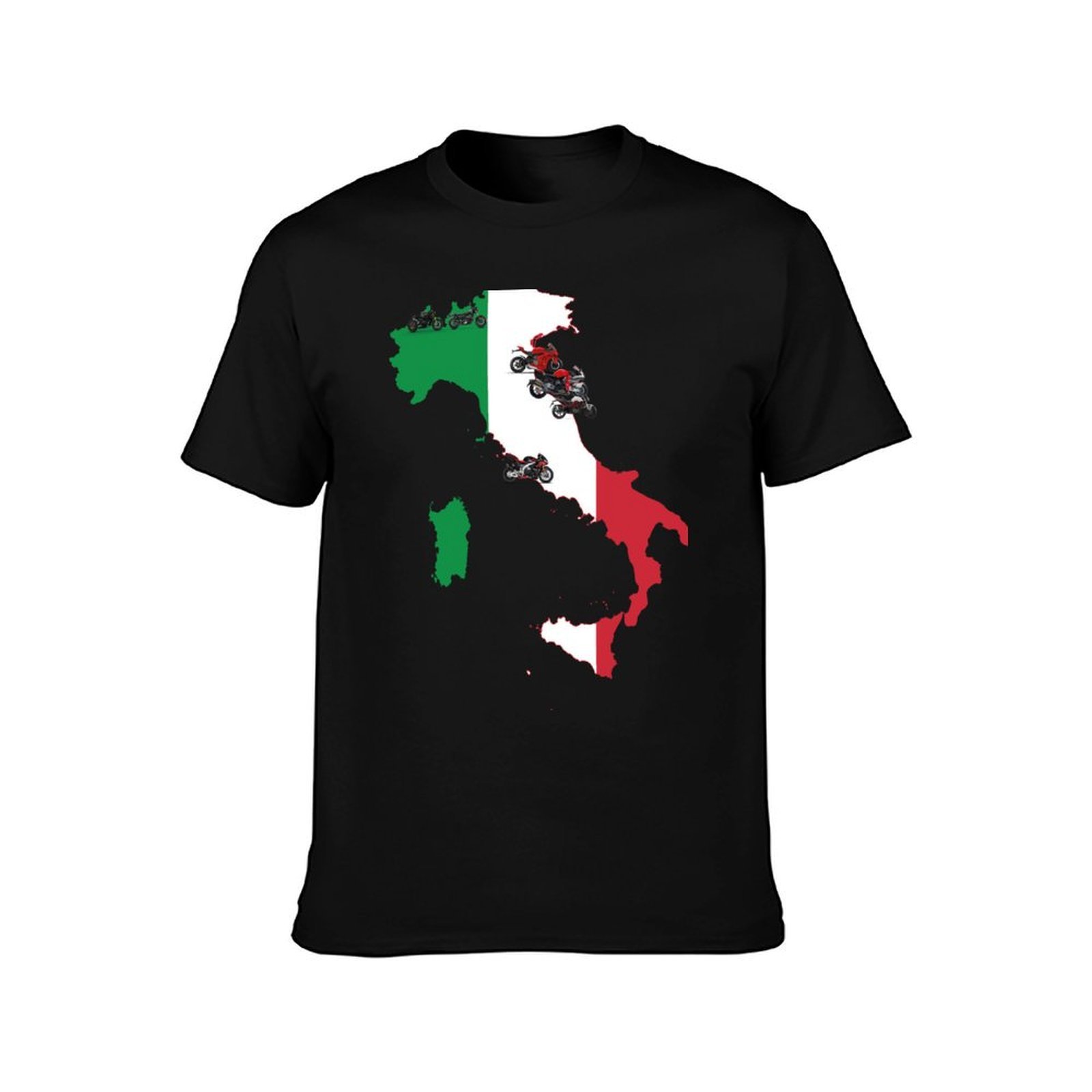 イタリアの地図に描かれたイタリアのバイクブランドをモチーフに - Streetwear Brand Italy のレビューと価格