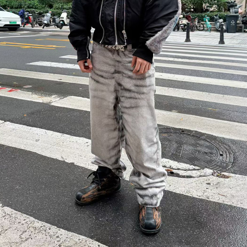 HKSH 春秋の新メンズハイストリートワックス 3D プリン - Streetwear Brand Designer のレビューと価格
