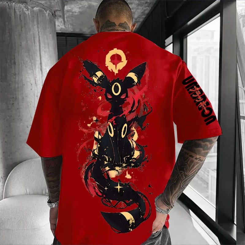 ポケモン共同ブランドプリントTシャツ2025夏新作メンズスト - Streetwear Brand Shoes のレビューと価格