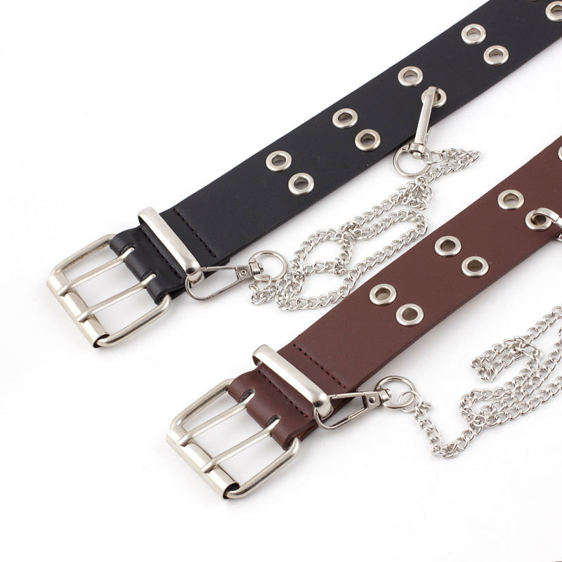 女性パンクゴスベルトブランド革女性グランジベルトハロウィンダ - Streetwear Brand Belts のレビューと価格