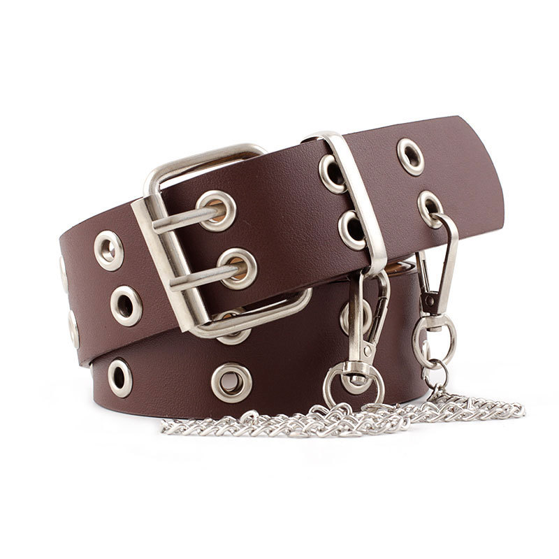 女性パンクゴスベルトブランド革女性グランジベルトハロウィンダ - Streetwear Brand Belts のレビューと価格